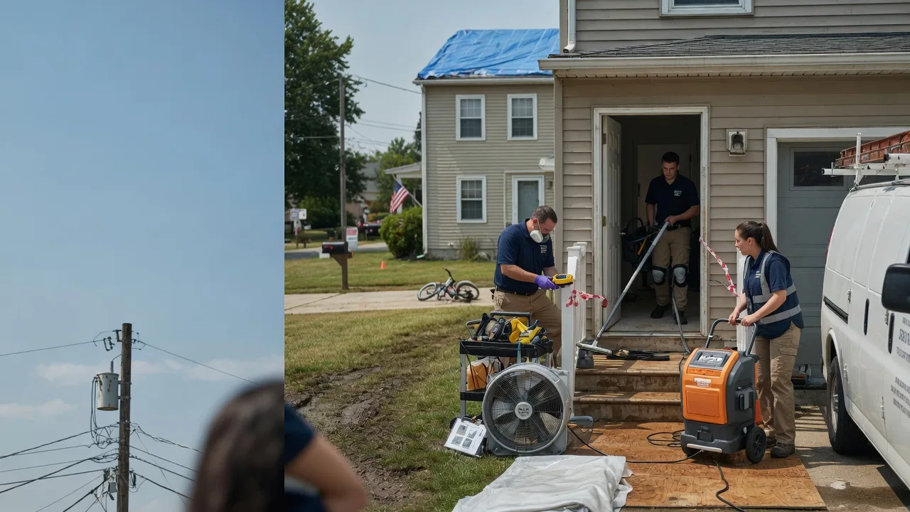 Water Damage Repair in Oxford, WI near me